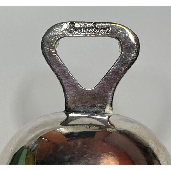 Bridalane Silver Christmas Bell 1976 5 Golden Rings - Picture 9 of 10